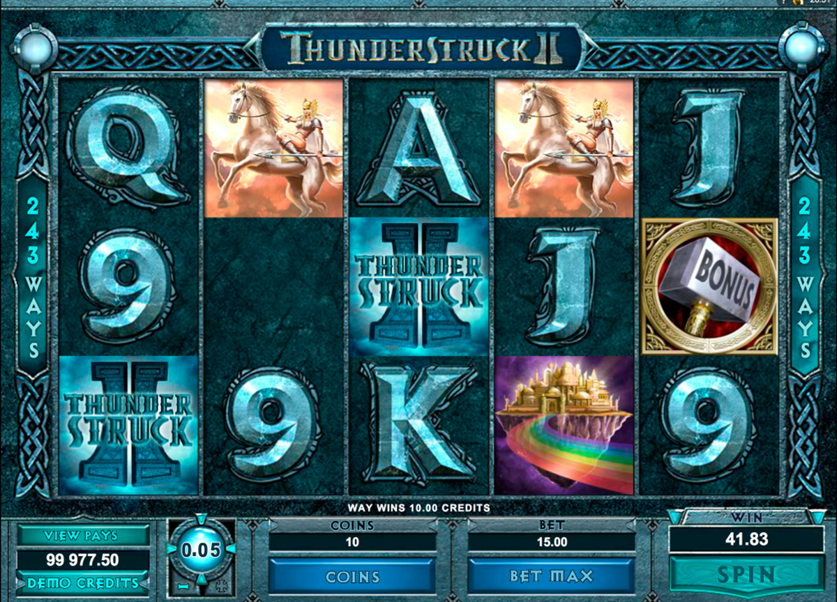 Online Casinos With Thunderstruck